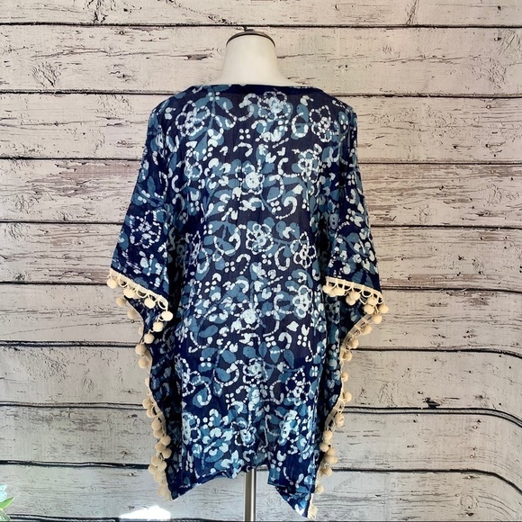 NWT Blue Cardigan/Cover up by Lovely Salt - Picture 5 of 6